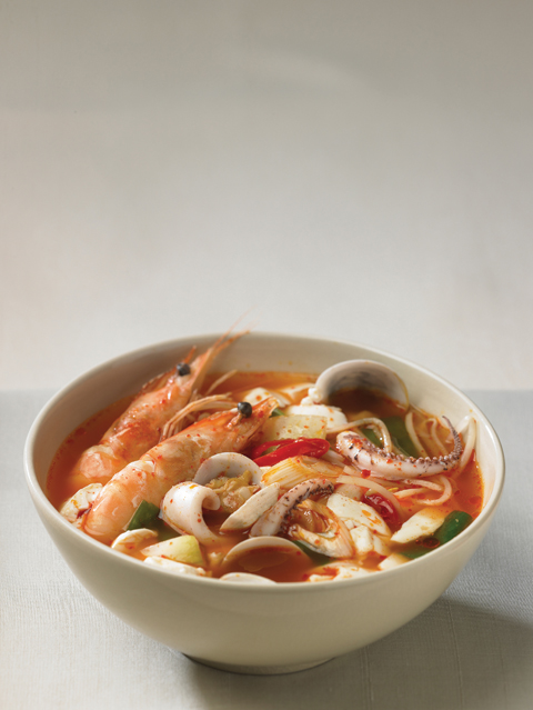 해물순두부찌개 (haemul sundubu jjigae)