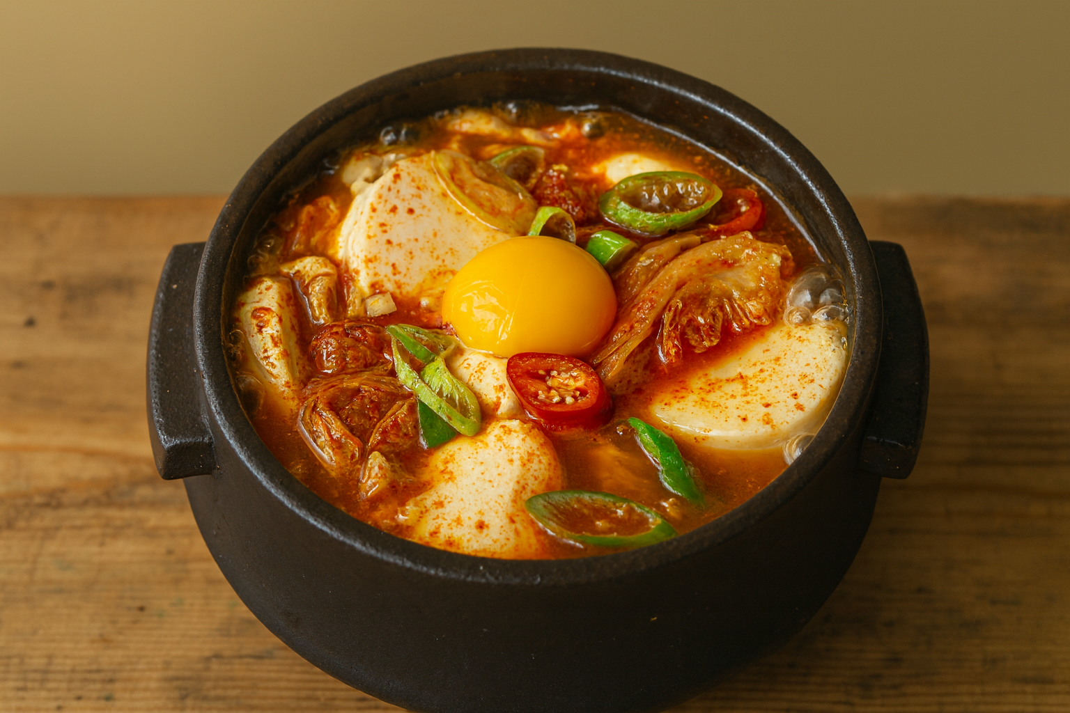 순두부찌개: 부드러운 유혹, 한국의 매콤한 소울 푸드